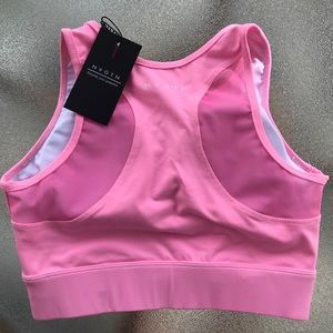 NVGTN Flamingo Lush Mesh Sports Bra